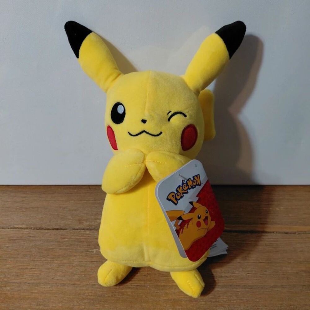 Official Pokémon Pikachu Plush Stuffed Toy - Brand New with Tags